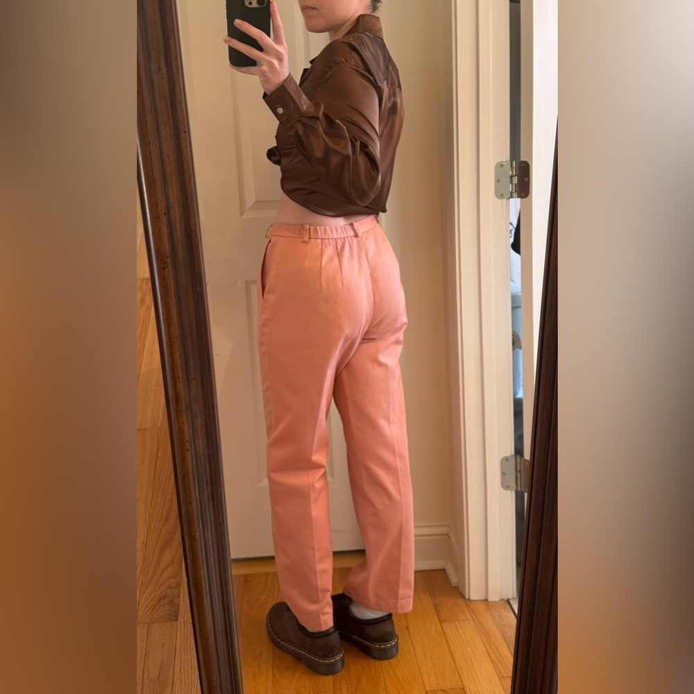 ~2 for $12~ Vintage Pink Trousers